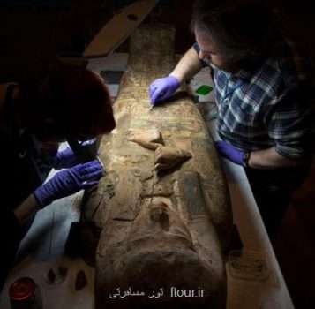 یک اکتشاف غیرمنتظره در تابوت مومیایی مصری