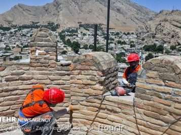 مدیرکل میراث فرهنگی لرستان خبر داد: اتمام مرمت اضطراری قلعه تاریخی فلک الافلاک
