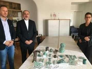 محمد حسن طالبیان خبر داد؛ اشیای مکشوفه در اتریش به نماینده ایران تحویل داده شد