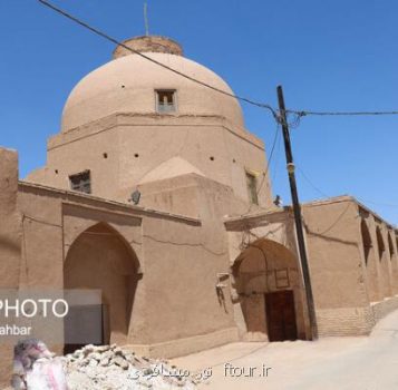 درهای بسته ی خانقاه شیخ محبوب شاهان اتابکی در یزد